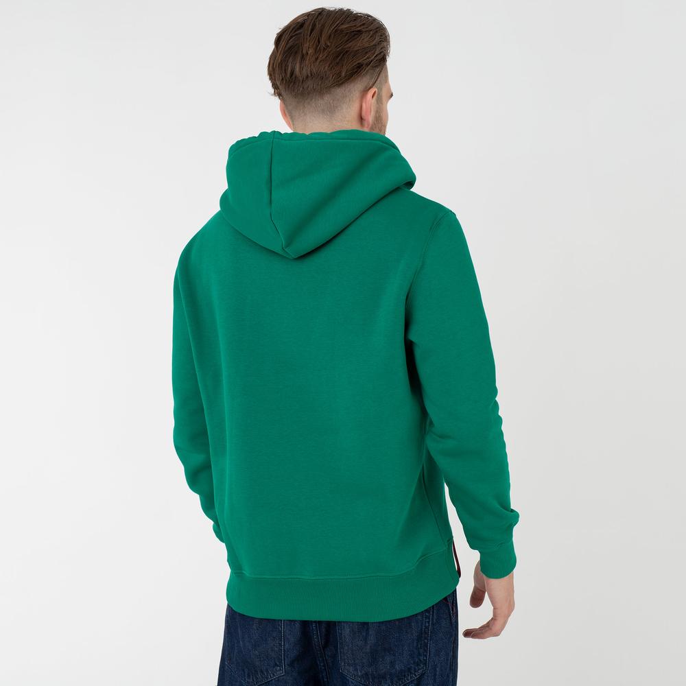 Blúza Alpha Industries Basic Hoody 178312668 - zelené