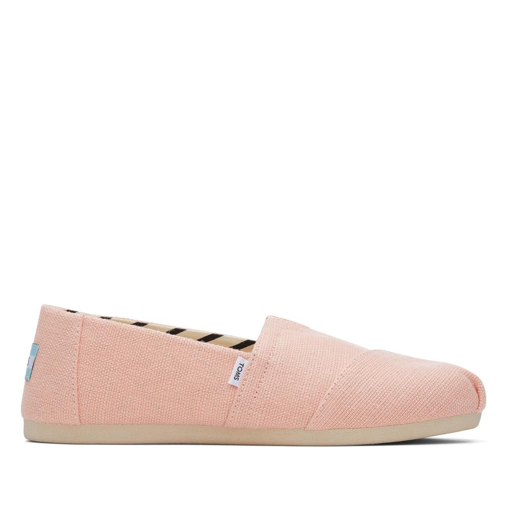 Topánky Toms Alpargata Heritage Canvas 10019634 - ružové