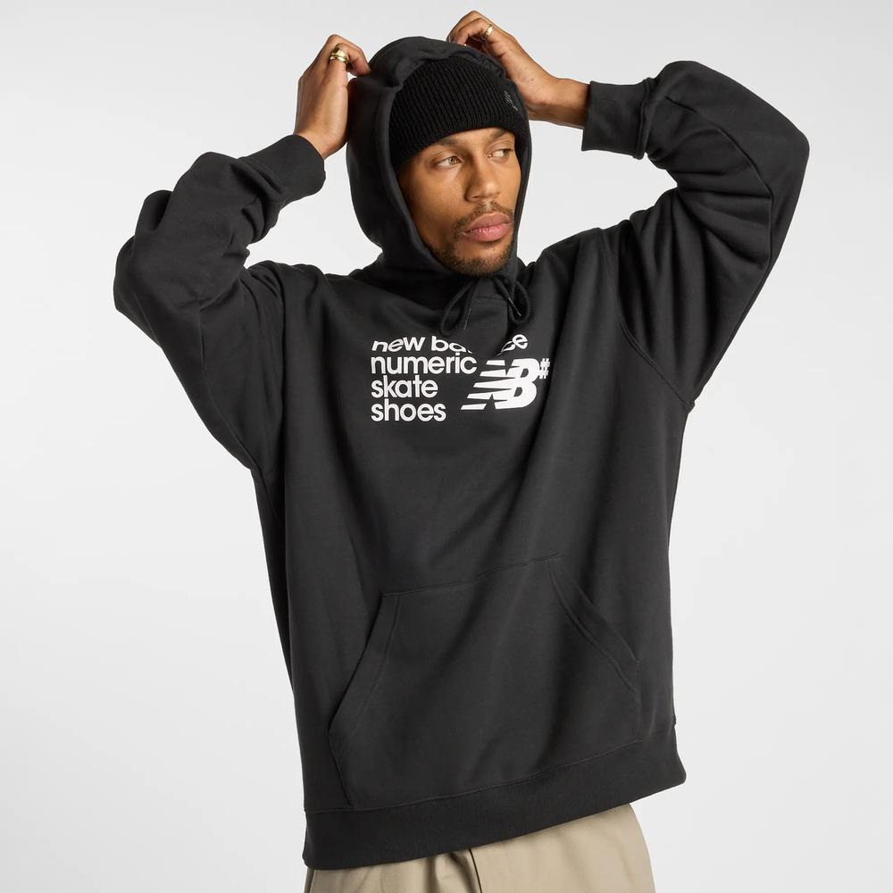 Pánske blúza New Balance MT51954BK - čierne