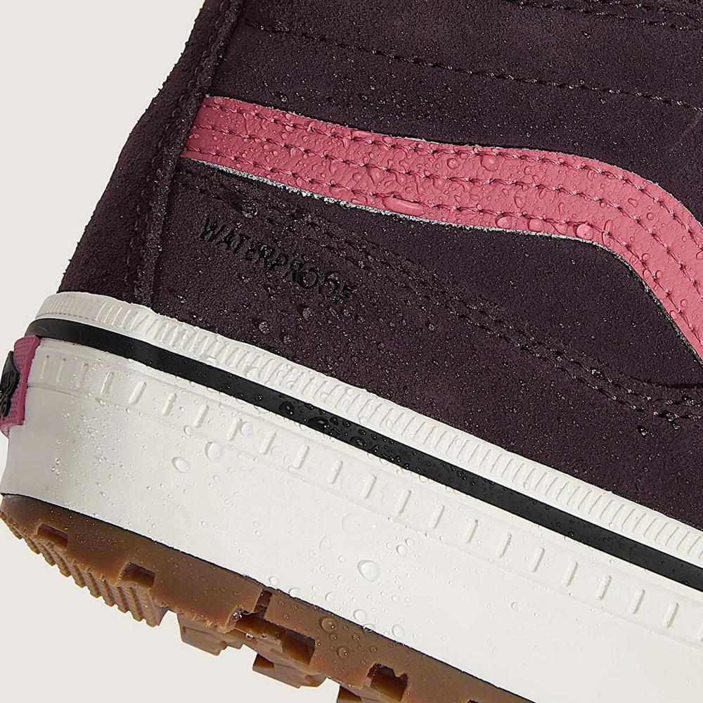 Dámske topánky Vans SK8-Hi Waterproof VN000DAQ02Y1 - fialové