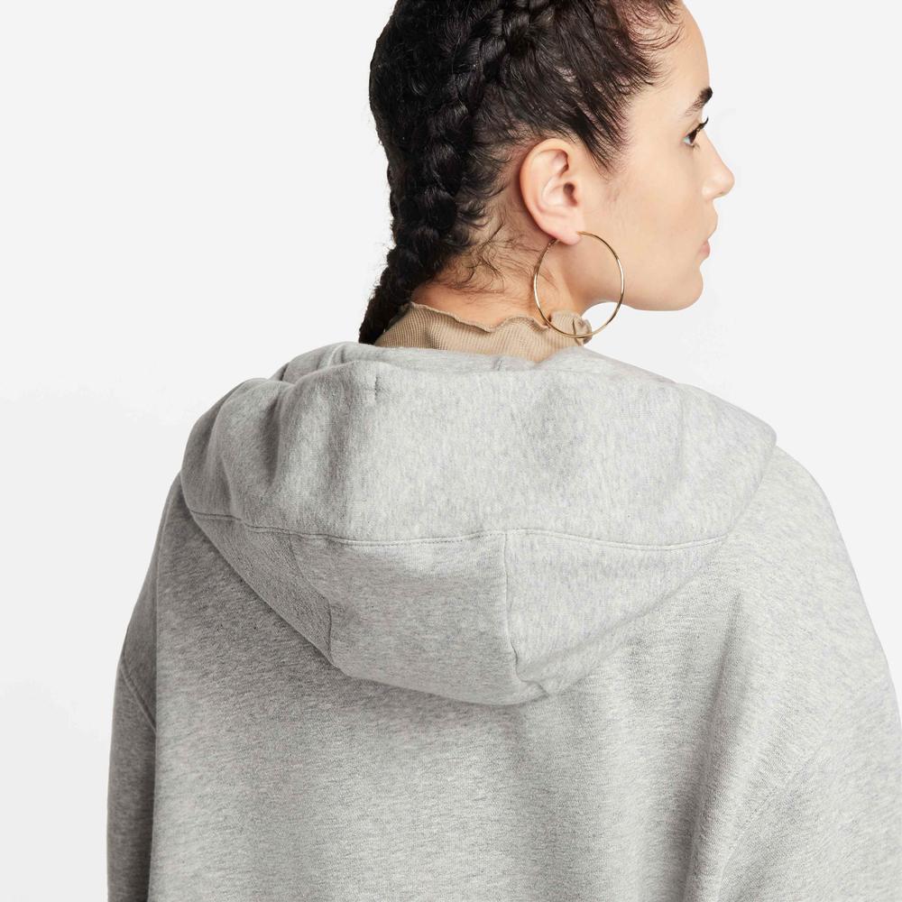 Dámská blúza Nike Sportswear Phoenix Fleece DQ5758-063 - šedý