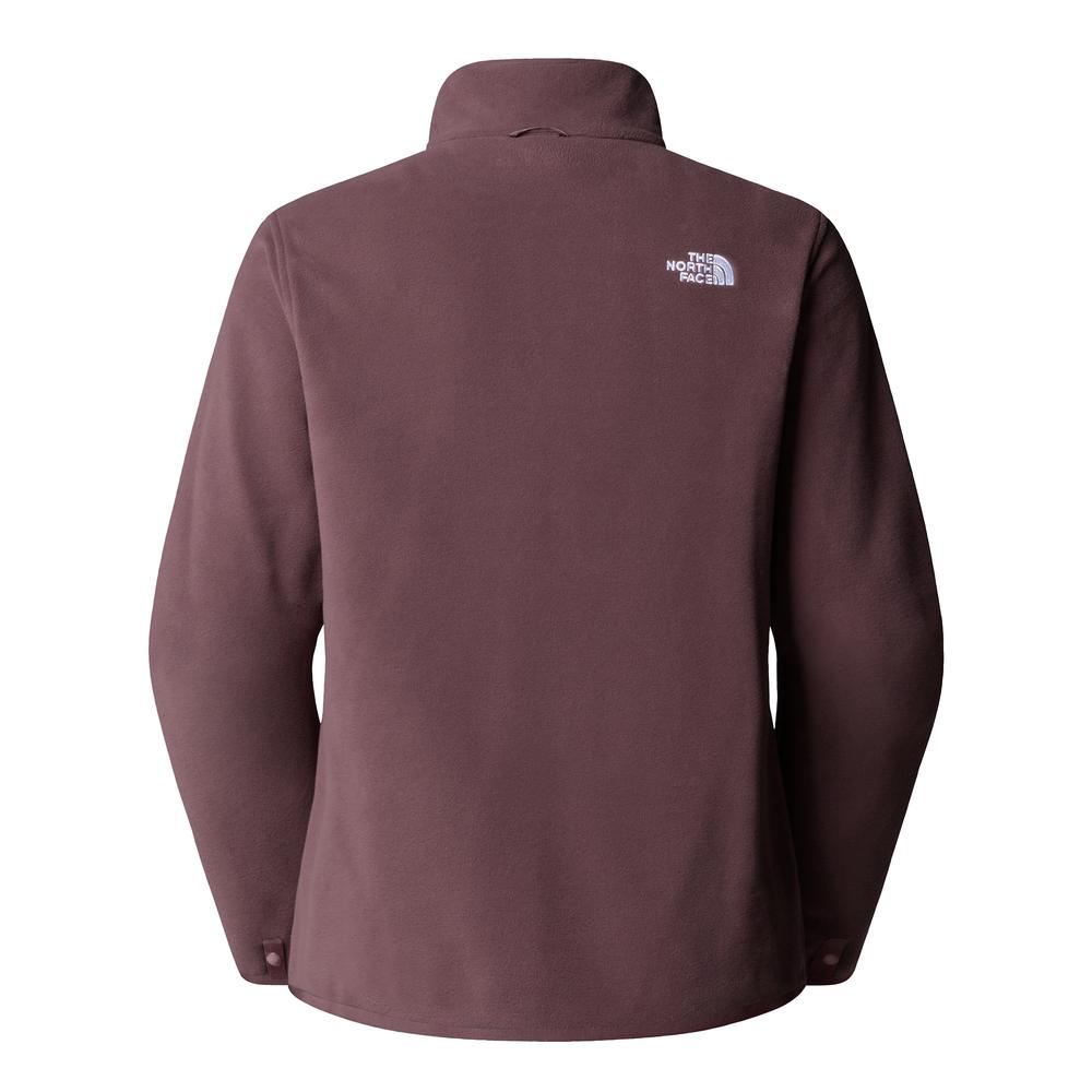 Dámská blúza The North Face 100 Glacier Full-Zip Fleece 0A8D2FBQ71 - bordóvé