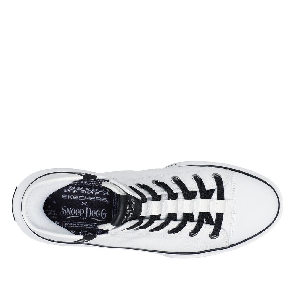 Topánky Skechers Premium Leather Skechers Slip-ins Snoop One OG 251026WBK - biele