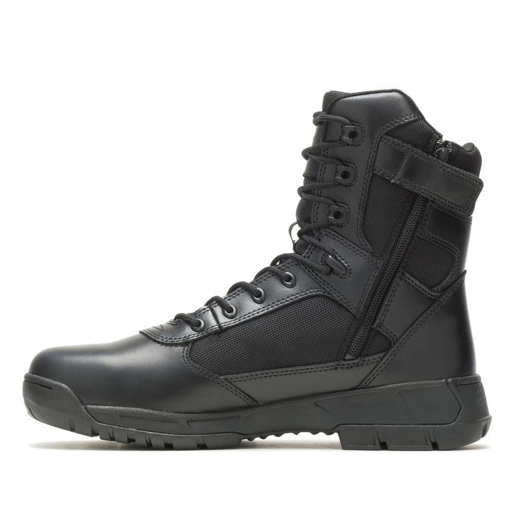 Topánky Bates Tactical Sport 2 Tall Side Zip E03180 - čierne
