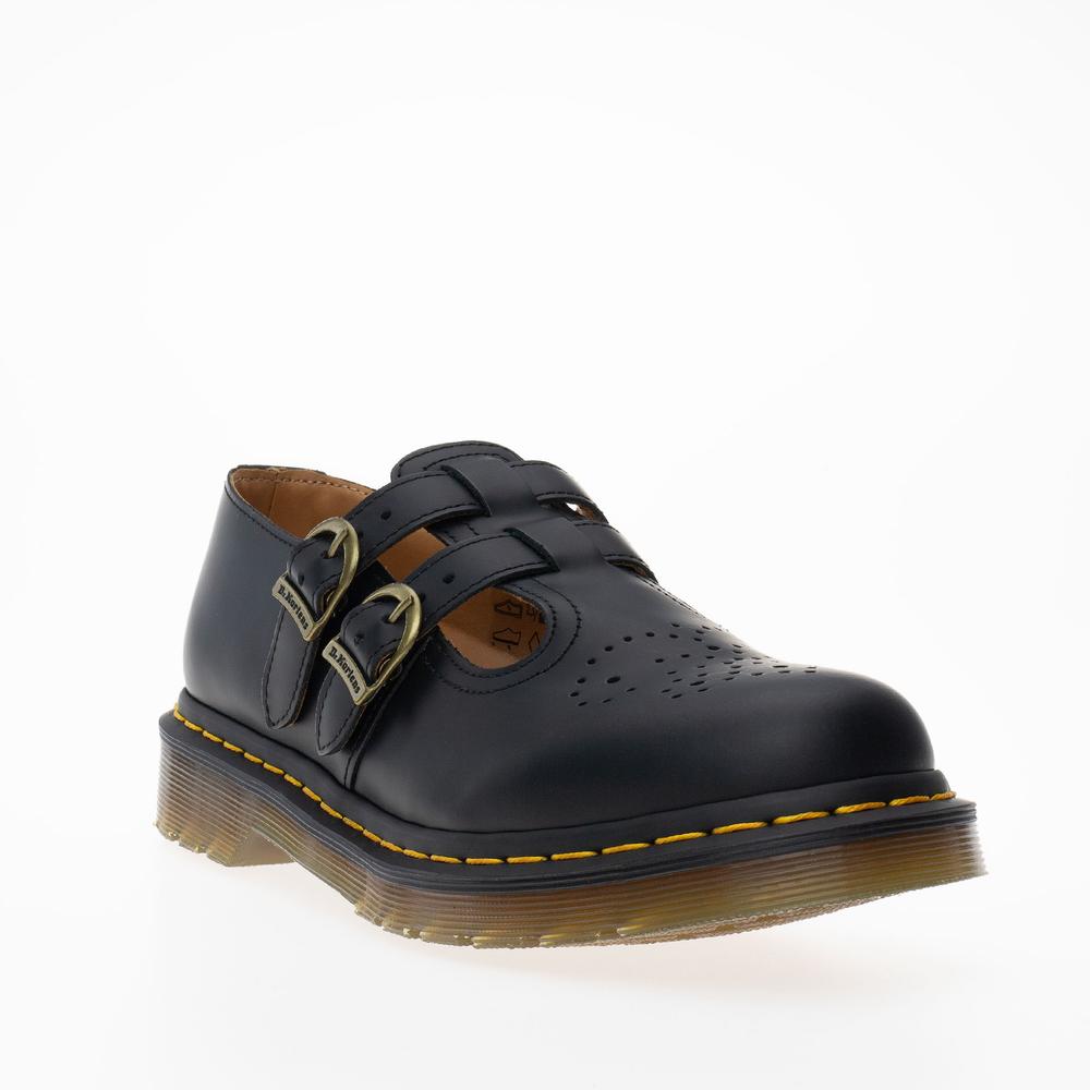 Topánky Dr. Martens 8065 Mary Jane Smooth Leather 12916001 - čierne