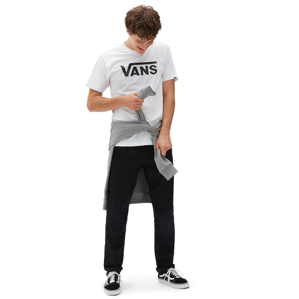 Tričko Vans T-shirt Classic VN000GGGYB21 - biele