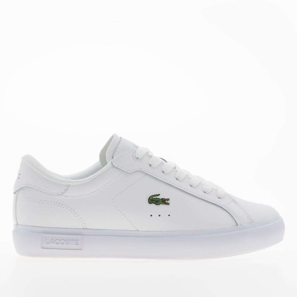 Topánky Lacoste Powercourt 125 2 SFA 749SFA0086-21G - biele
