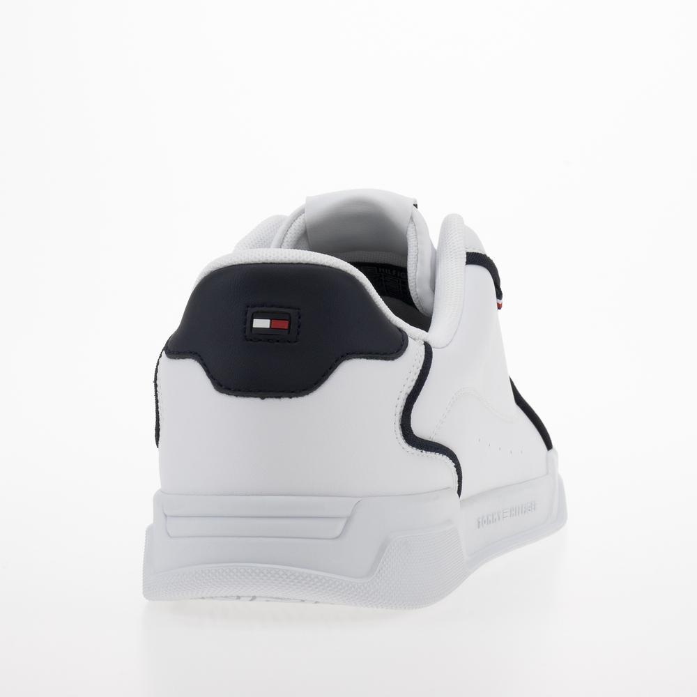 Topánky Tommy Hilfiger Lo Cup Leather FM0FM04429-YBS - biele