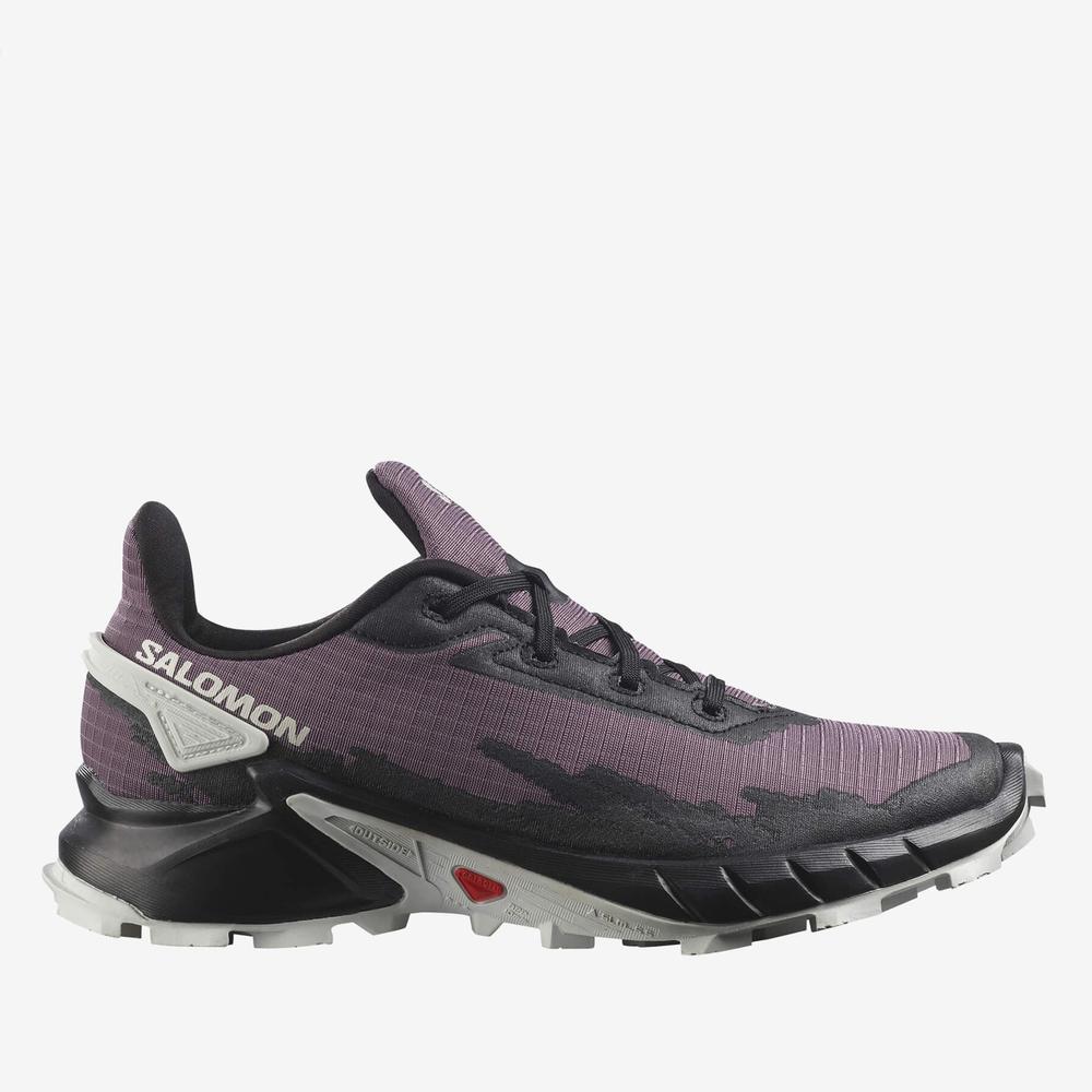 Topánky Salomon Alphacross 4 L41725200 - fialové