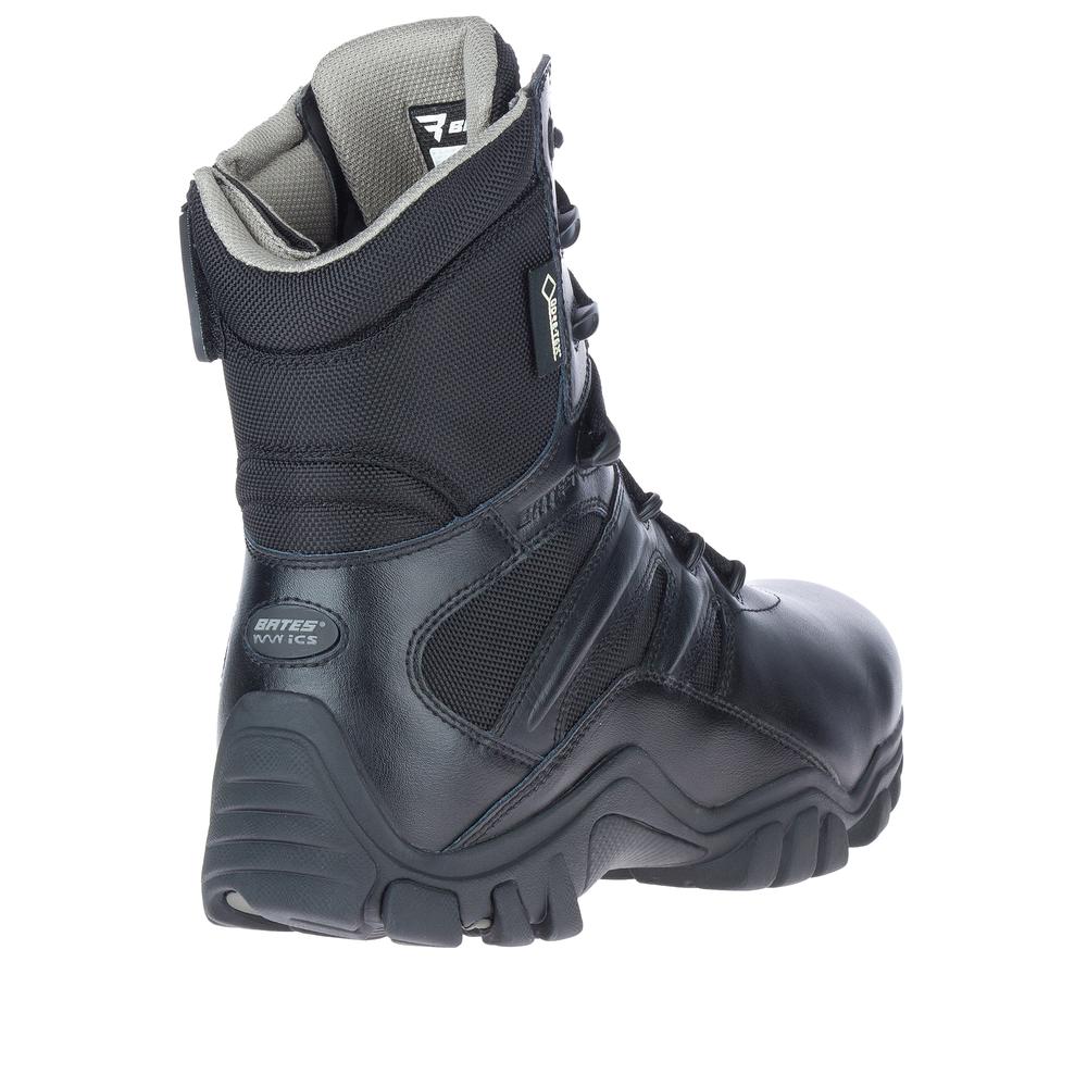 Topánky Bates 8 Delta Side Zip E02368 - čierne