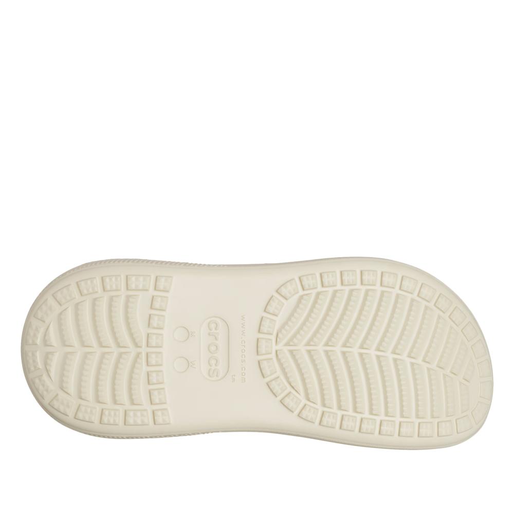 Klapky Crocs Classic Crush Clog 207521-2Y2 - krémové