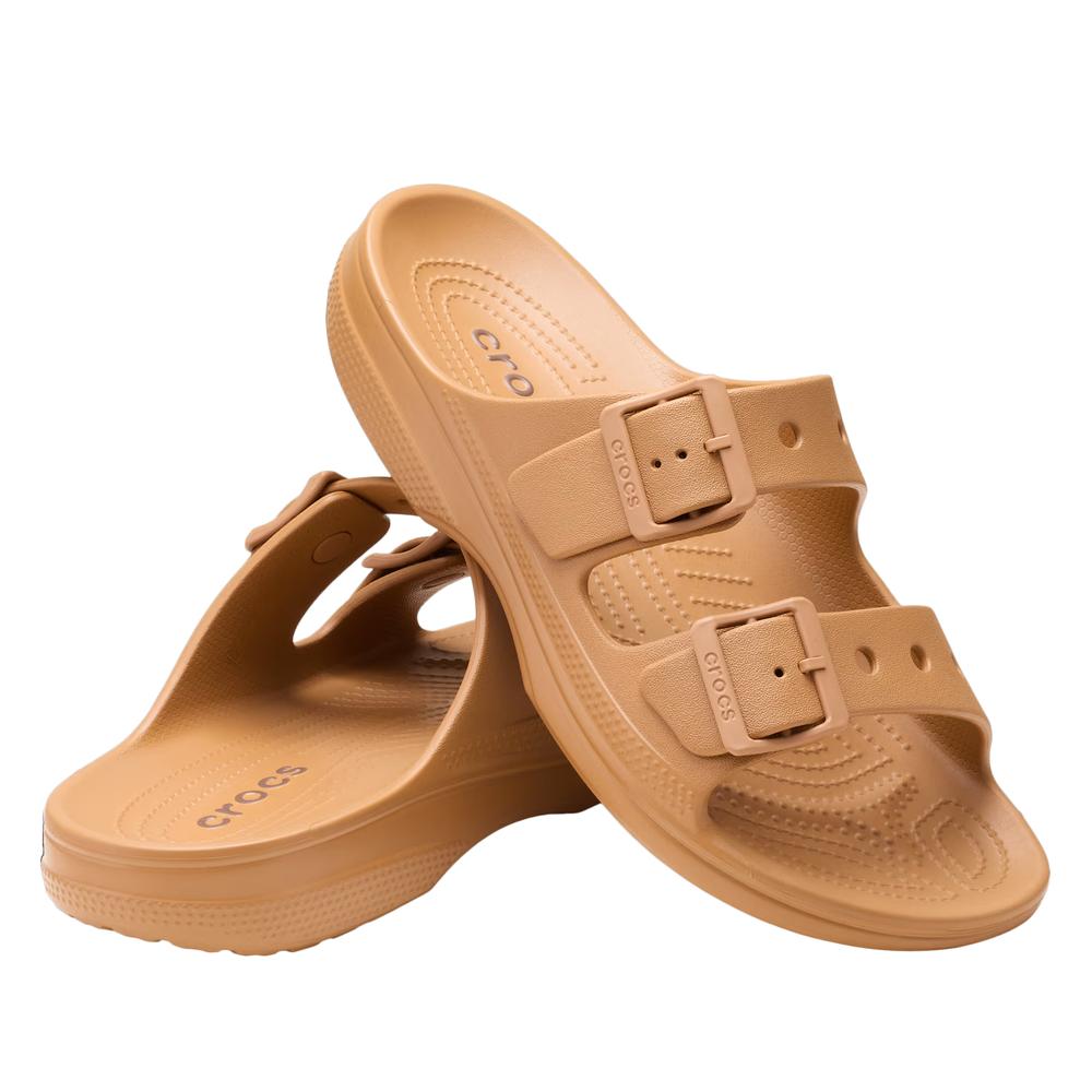 Pánske klapky Crocs Saturday Sandal 212245-2HI - pomarančové