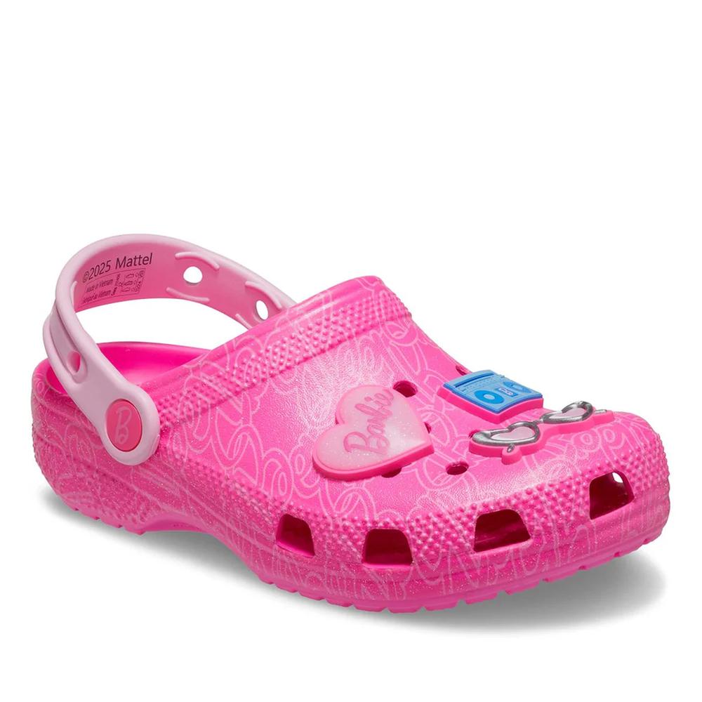 Klapky Crocs Barbie Classic Clog 211406-90H - ružové