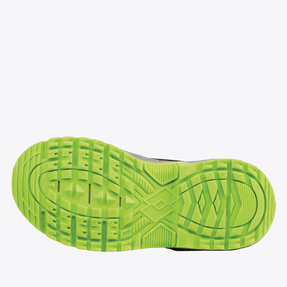 Detské topánky Lotto Woodlark Mid 2600440K-1164 - čierne