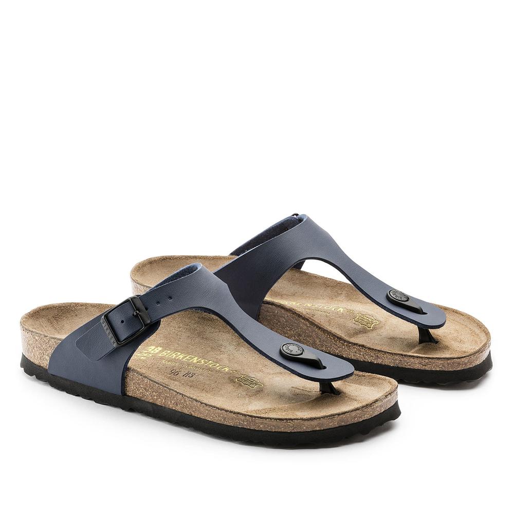 Žabky unisex Birkenstock Gizeh 143621 - tmavomodré