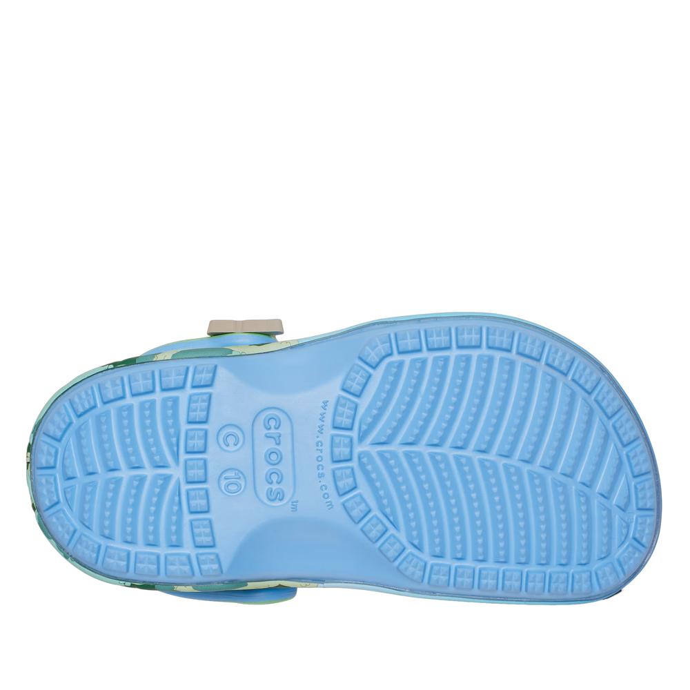 Detské klapky Crocs Toddler Bluey Best Buddies Classic Clog 212369-90H - modré