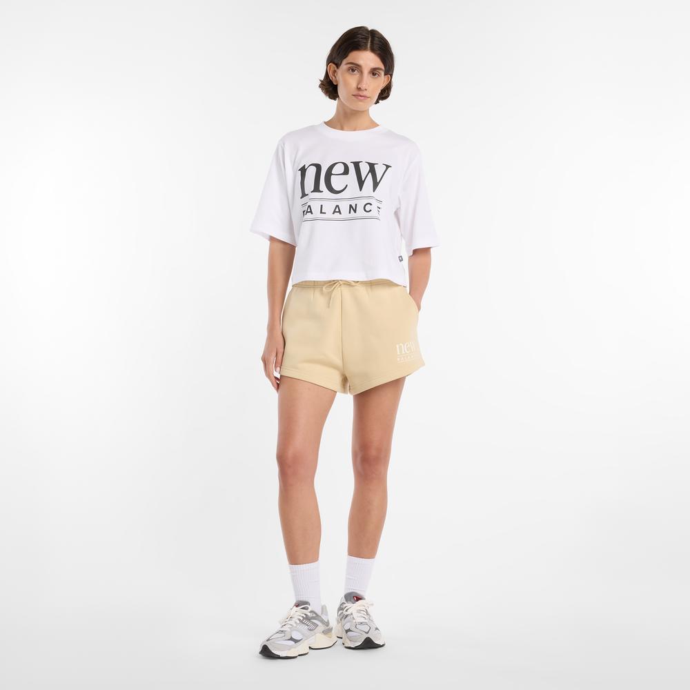 Dámske tričko New Balance WT61V5OPWT - biele