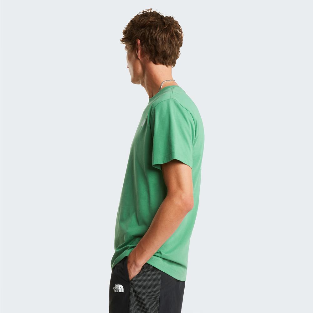 Mužský tričko The North Face Evolution NSE Box 0A8B6KG571 - zelené
