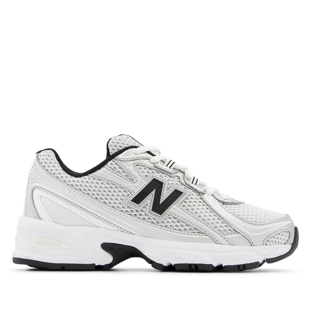 Detské topánky New Balance GR740NW - biele