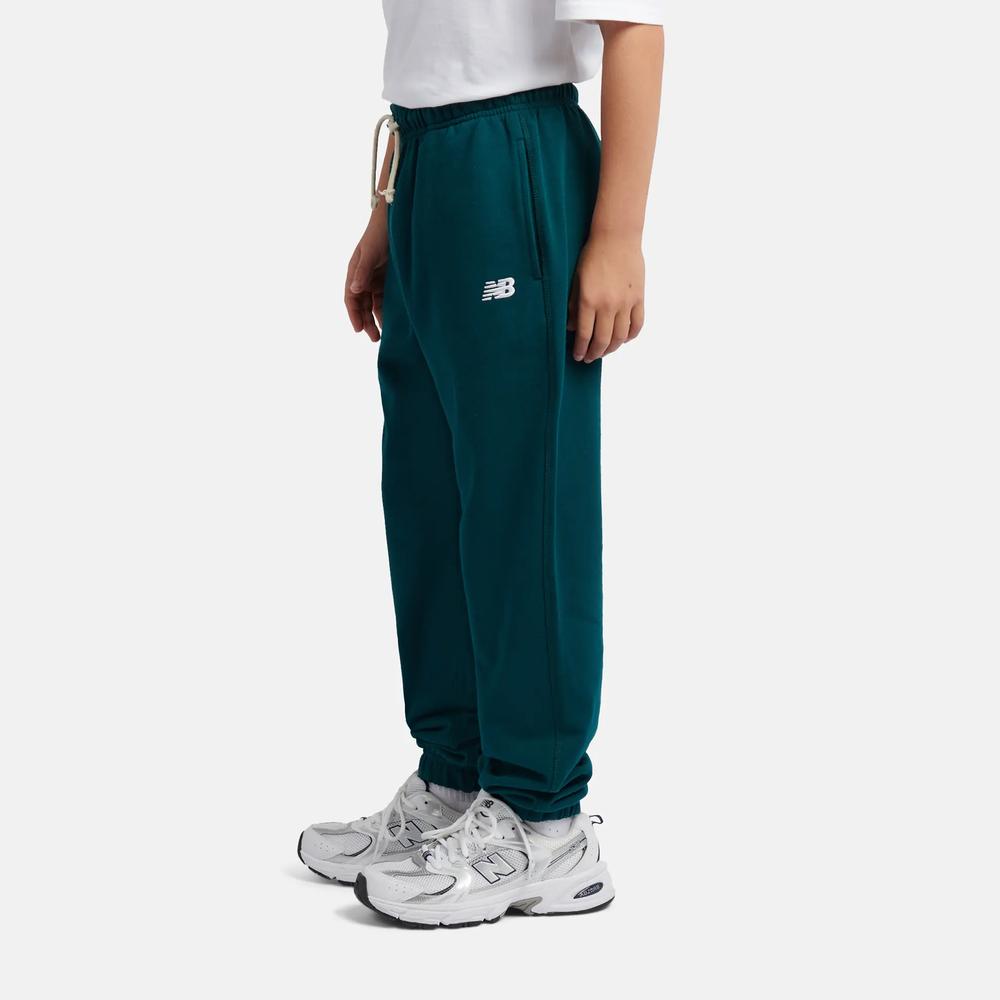 Detské nohavice New Balance LAKB0060AAV - zelené