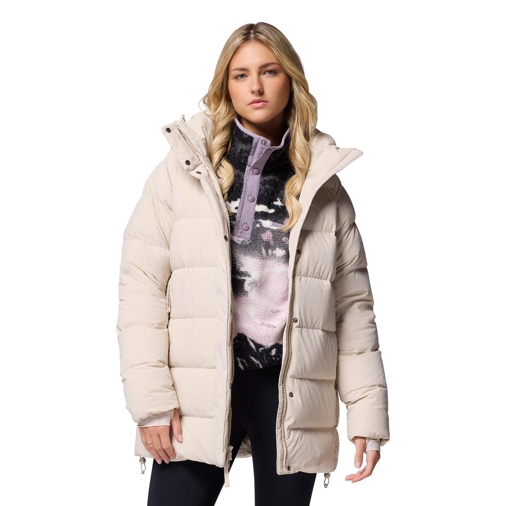 Dámská bunda Columbia Amaze Puff Mid 2133703278 - béžové
