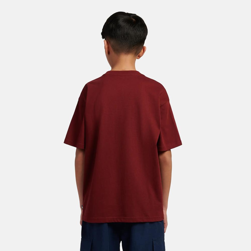 Tričko detské New Balance LAKB0340MHB - bordóvé