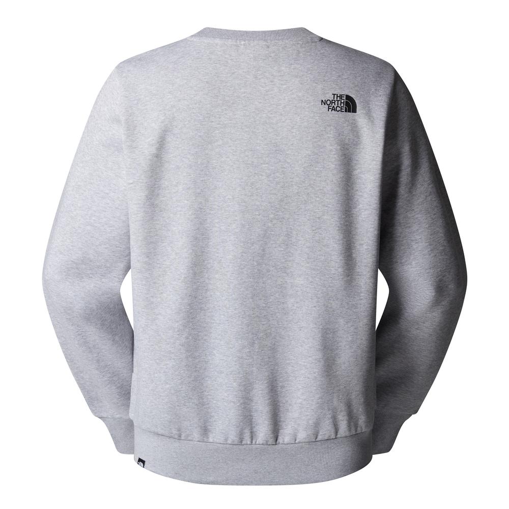 Blúza pánske The North Face Simple Dome Crew 0A89FBDYX1 - šedý