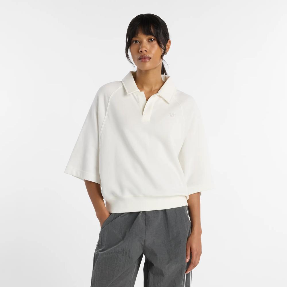 Dámske tričko New Balance WT611044SST - biele