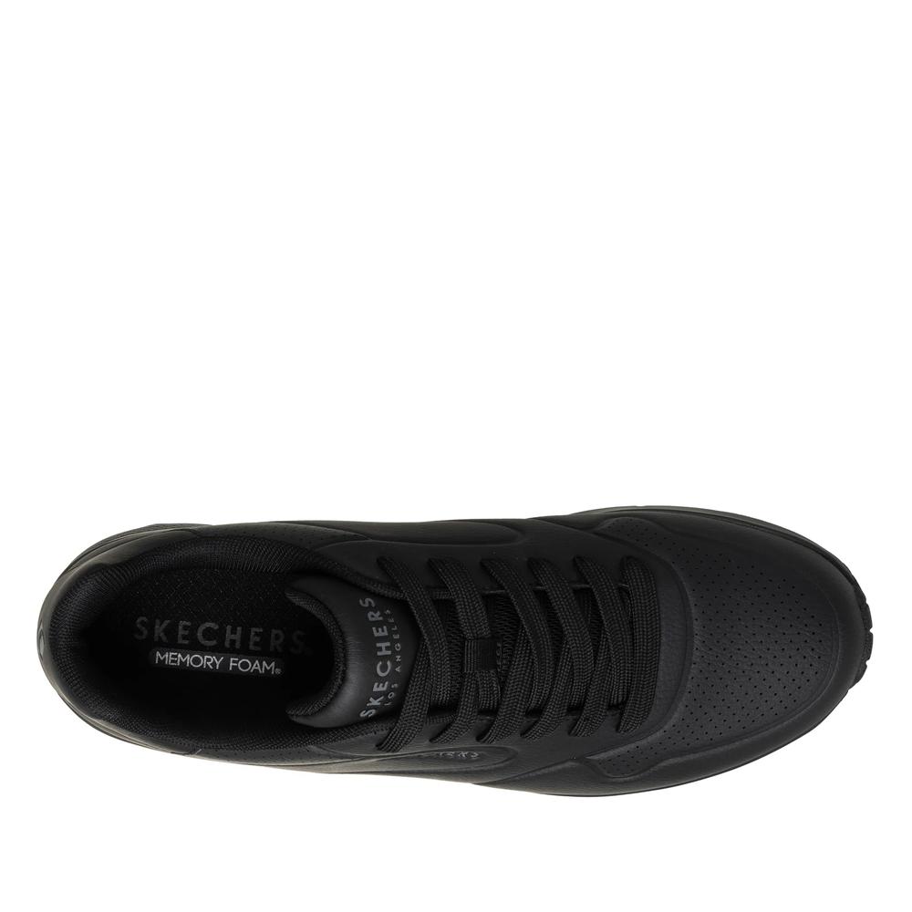 Pánske topánky Skechers Uno Savvy Debon Air 183450BBK - čierne