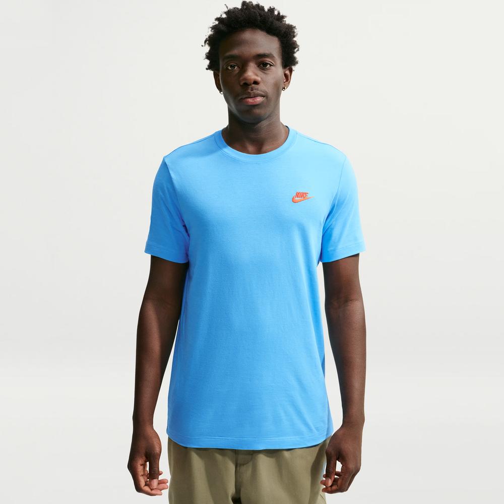 Tričko pánske Nike Sportswear Club AR4997-497 - modré