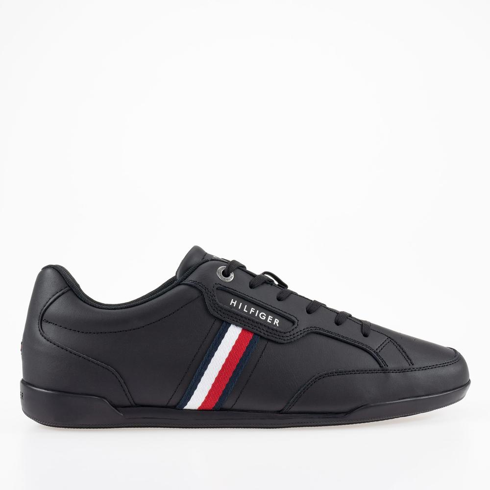 Topánky Tommy Hilfiger Classic LO Cupsole Leather FM0FM04277-BDS - čierne