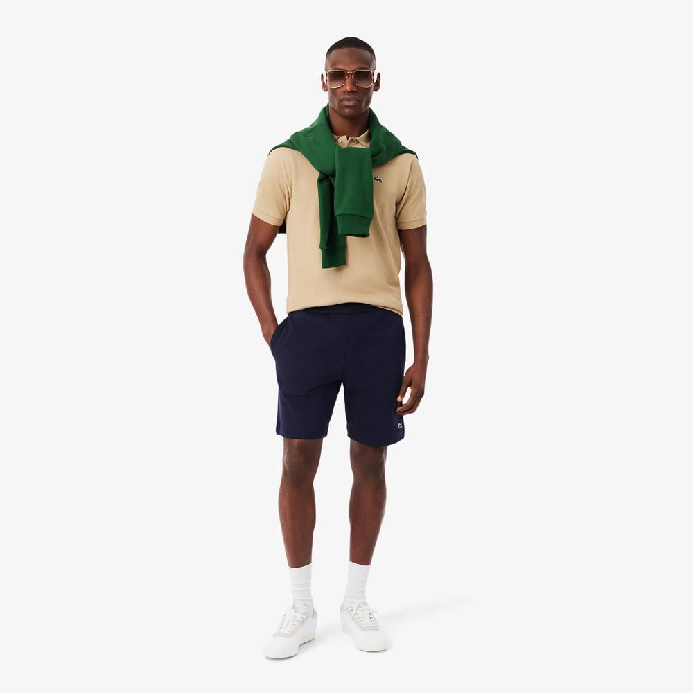 Pánske Šortky Lacoste GH9860-166 - tmavomodré