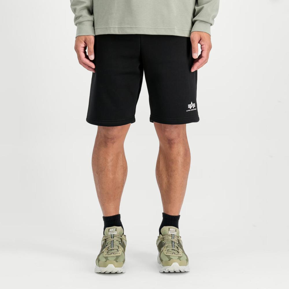 Pánske Šortky Alpha Industries Small Logo II 15636703 - čierne