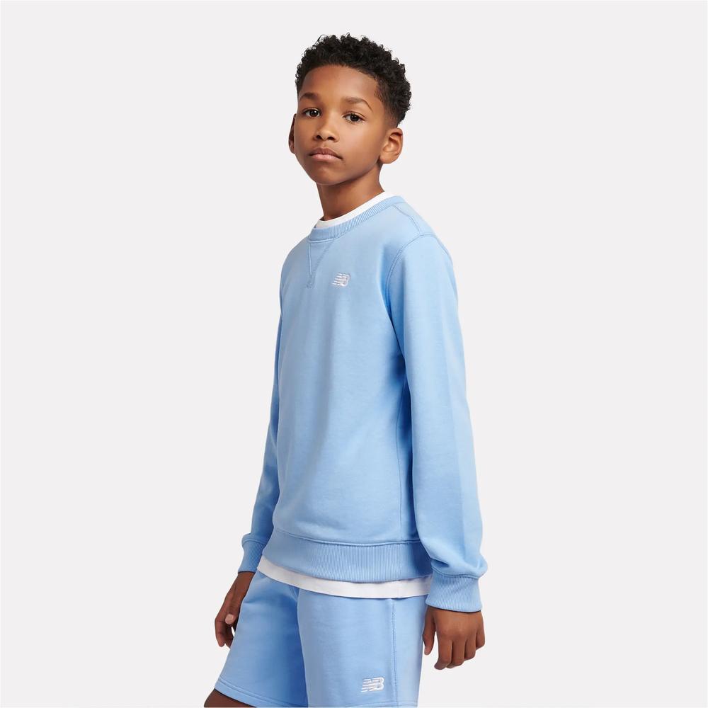 Dětské mikina New Balance LAKB0055ELE - modré