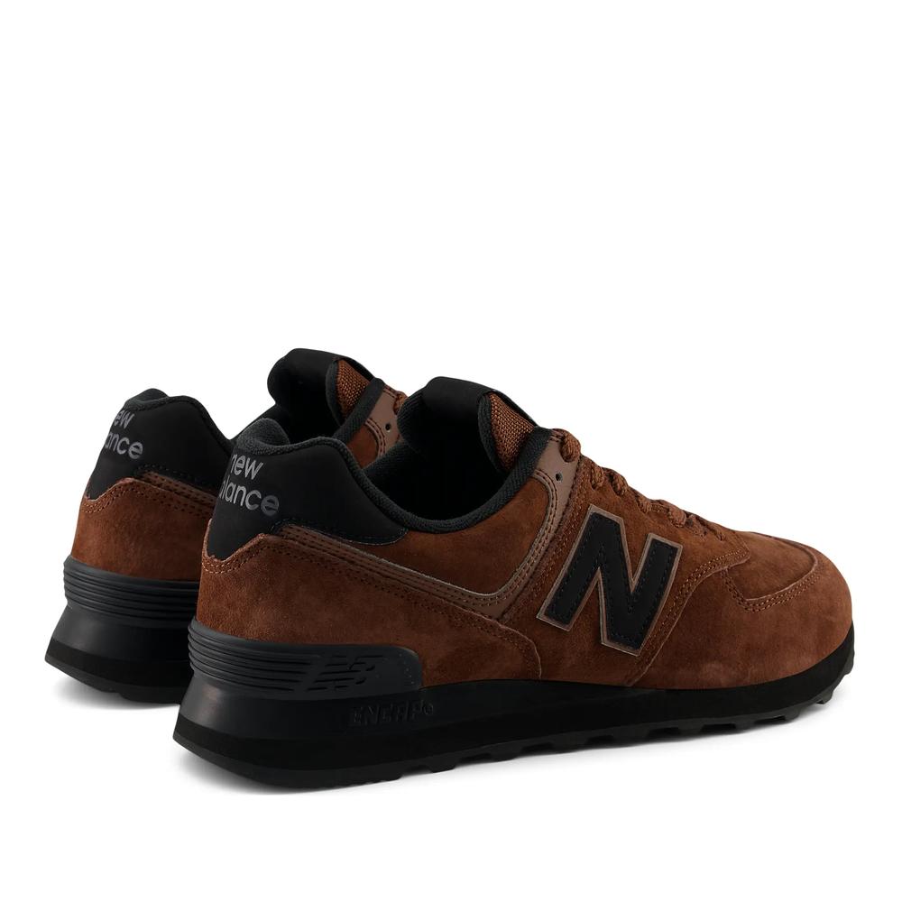 Topánky New Balance U574LEB - hnedé