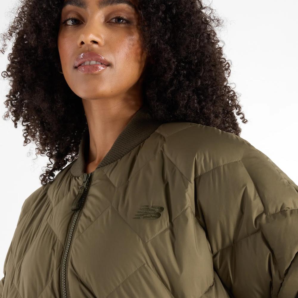 Bunda New Balance WJ43503DMO - zelené