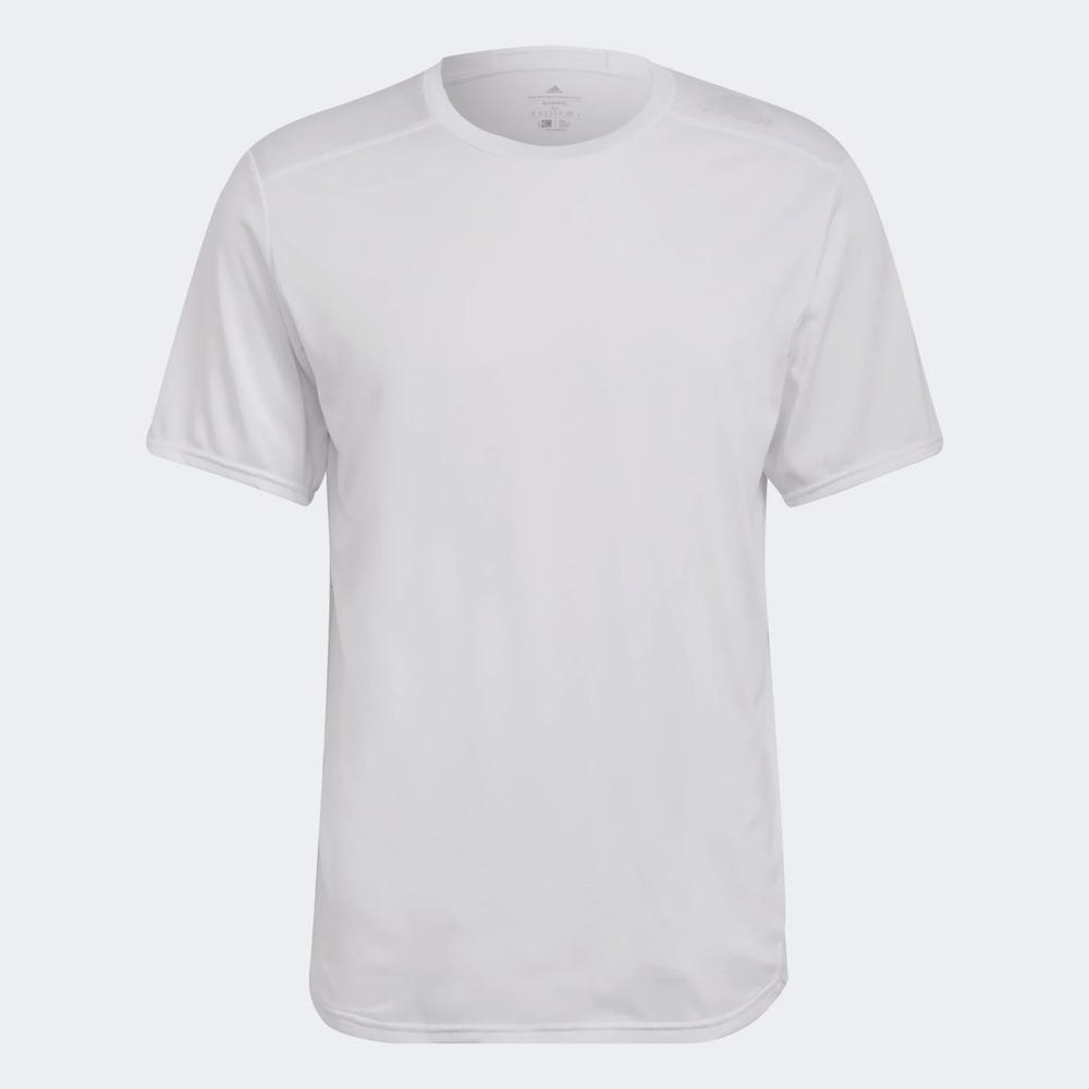 Tričko adidas Designed 4 Running Tee HC9826 - biele