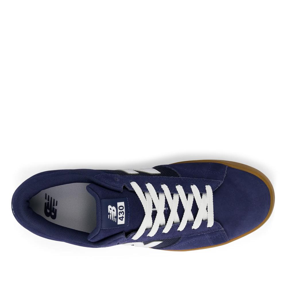Topánky unisex New Balance Numeric UN430NVG - tmavomodré
