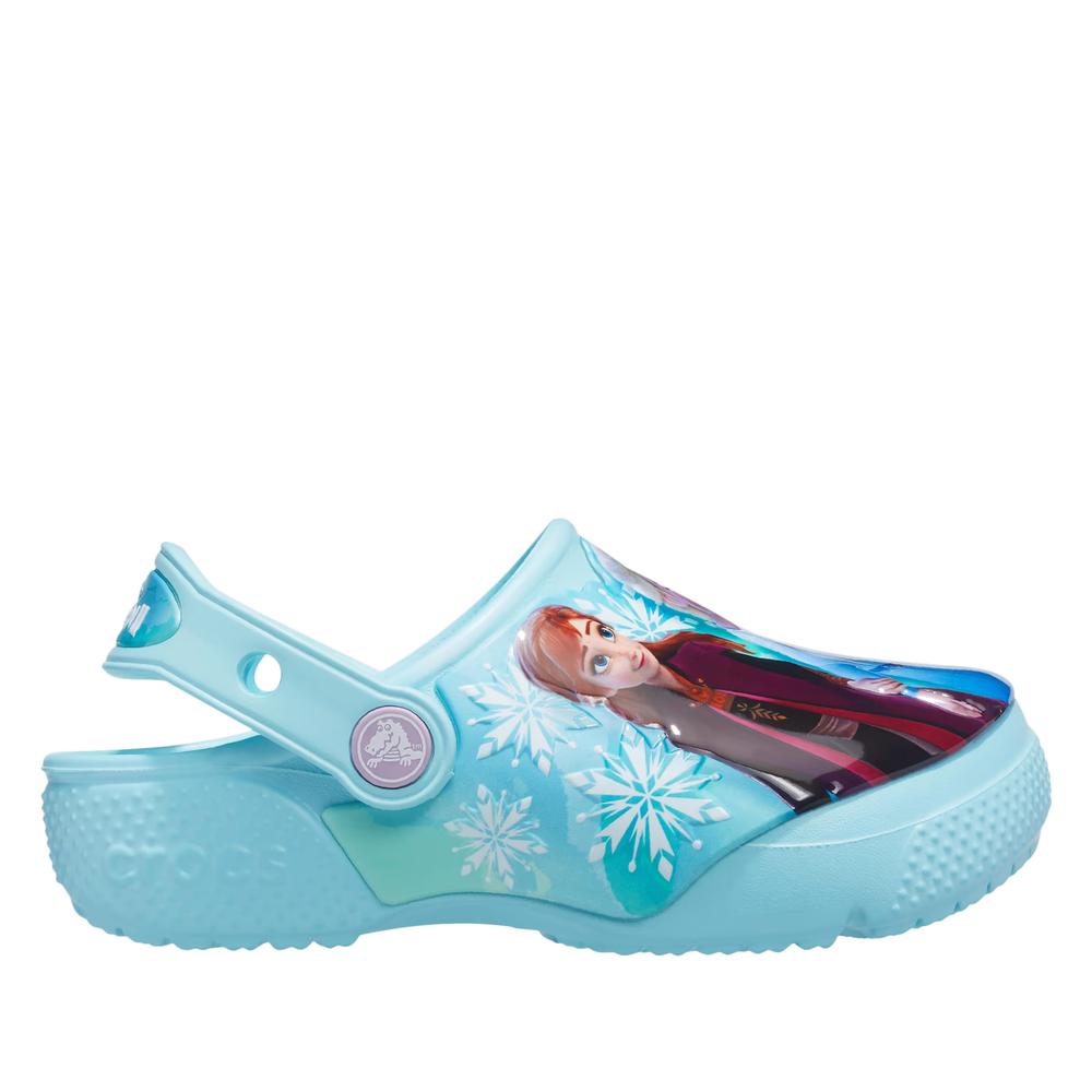 Klapky Crocs Toddler Fun Lab Disney Frozen II Clog 206804-4O9 - modré