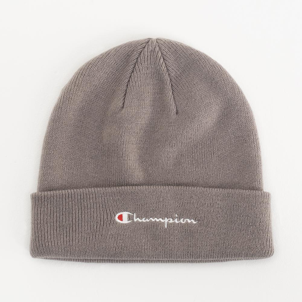 Čiapka Champion Script Logo Beanie 806064-ES072 - šedý