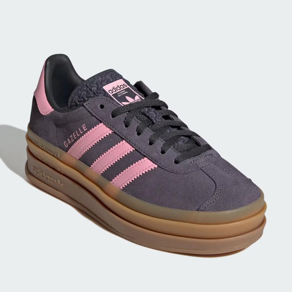 Detské topánky adidas Originals Gazelle Bold J IH6459 - šedý