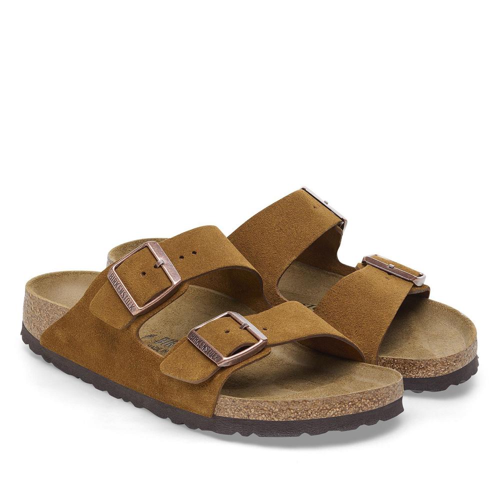 Klapky pánske Birkenstock Arizona 1027082 - hnedé