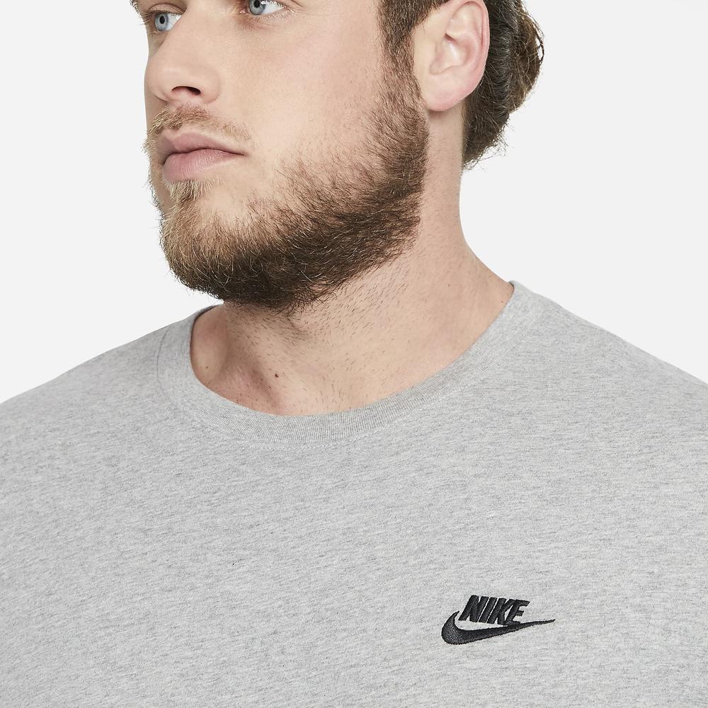 Tričko Nike Sportswear Club AR4997-064 - šedý