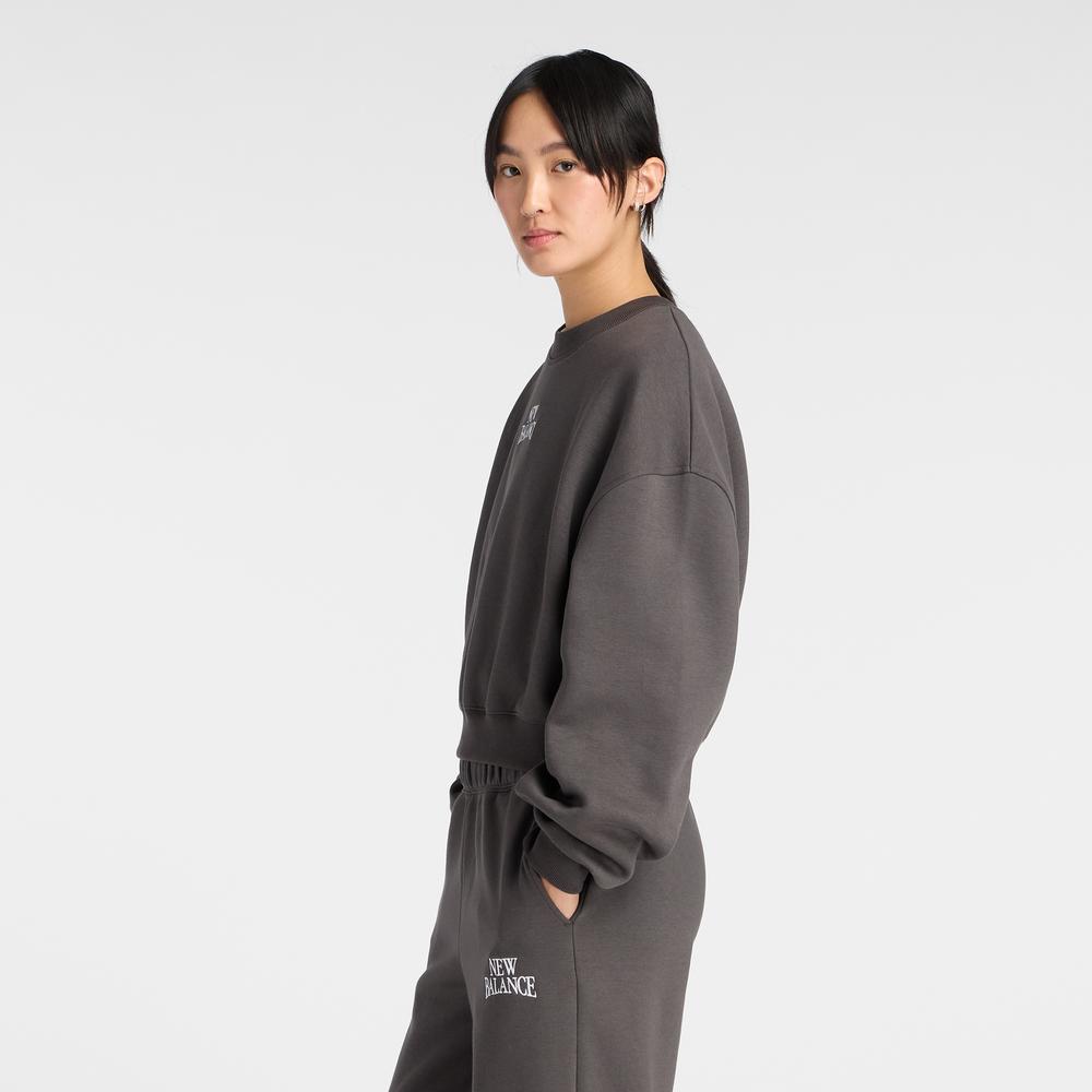 Dámská bunda New Balance WT61935IABR - šedý