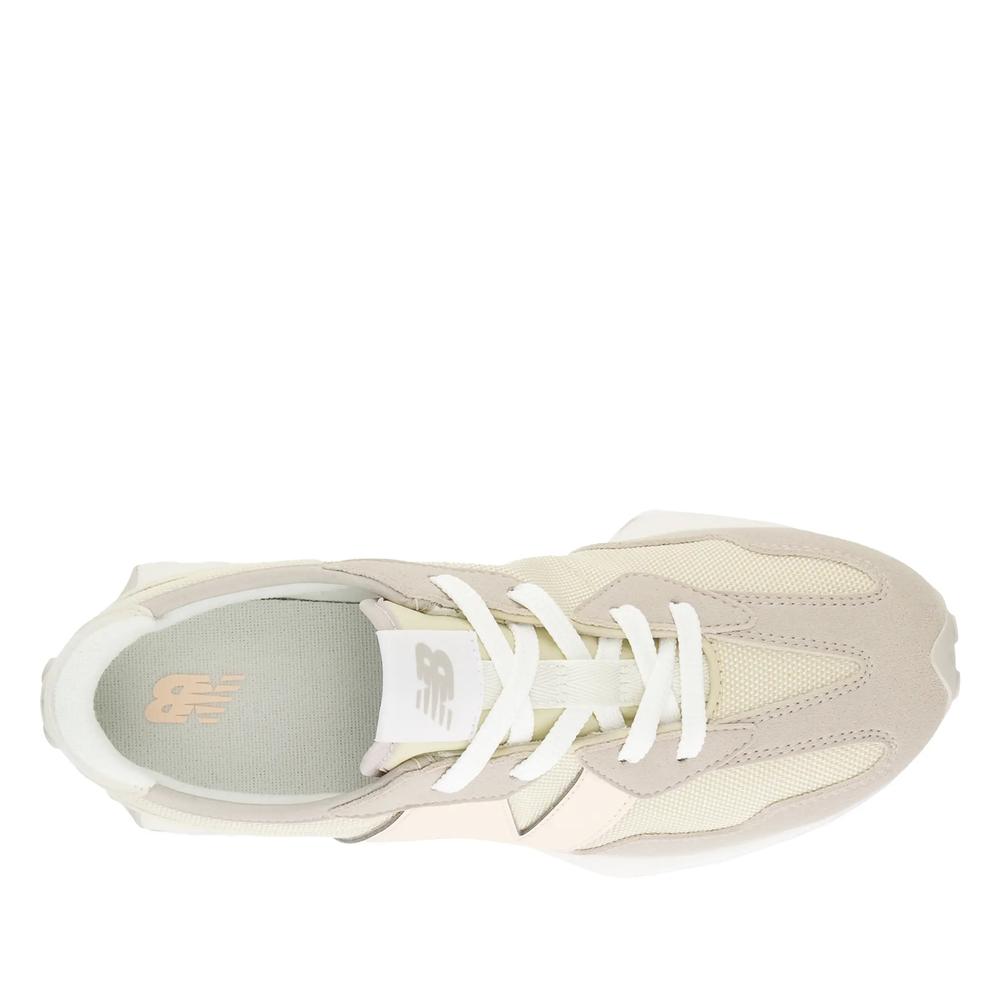 Topánky New Balance GS327FM - béžové
