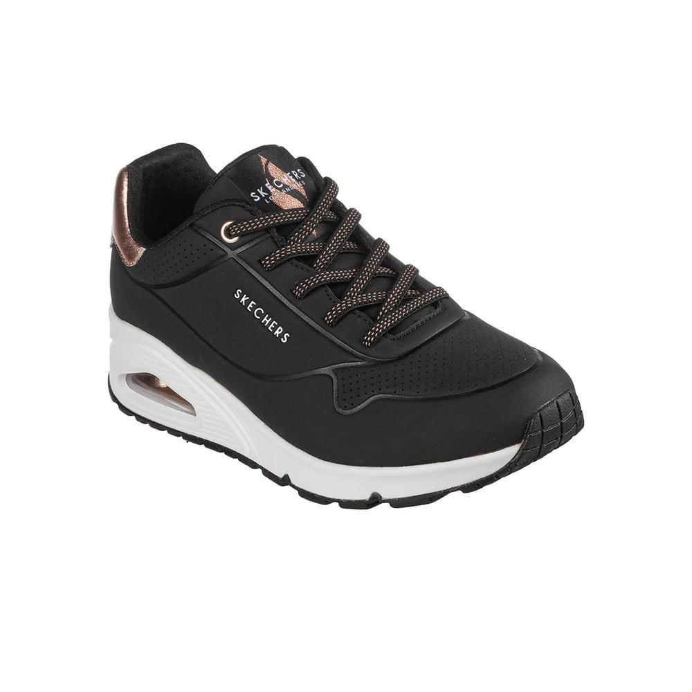 Topánky Skechers Uno Shimmer Away 155196BLK - čierne