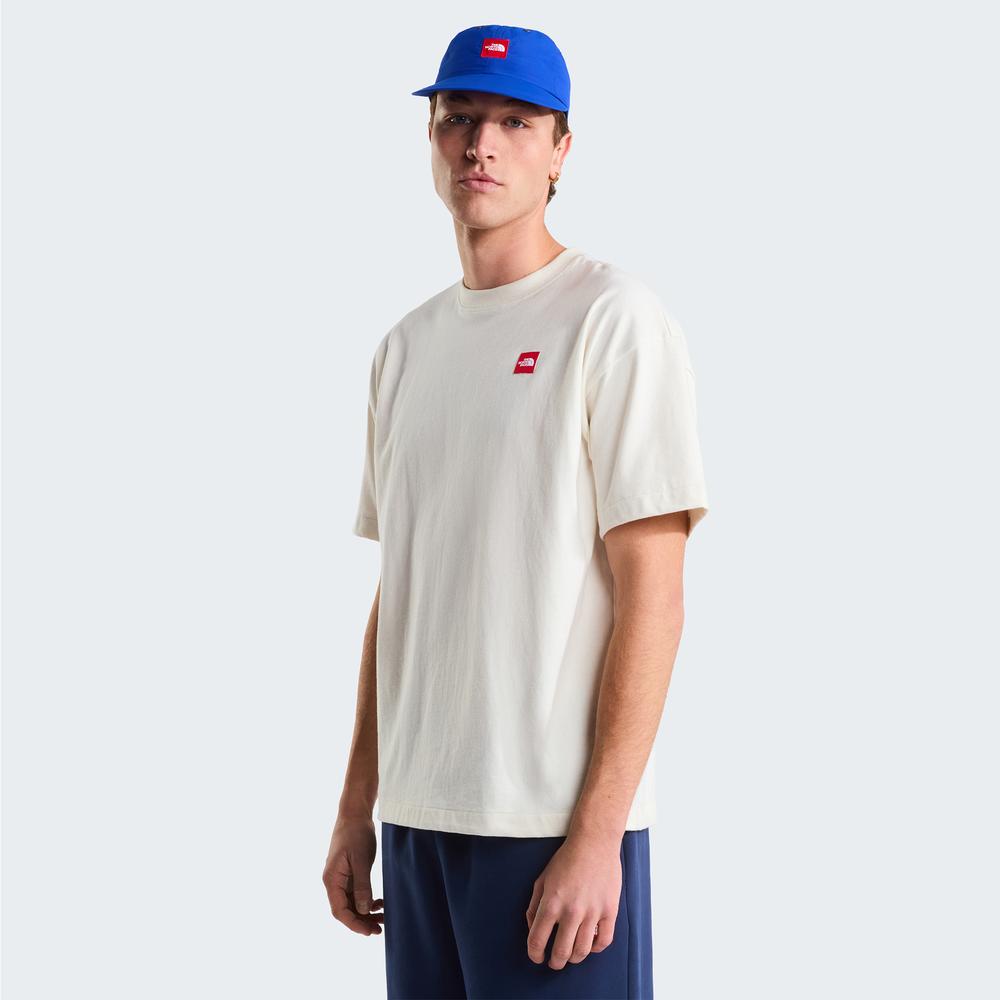 Mužský tričko The North Face Red Box 0A8EG5QLI1 - biele