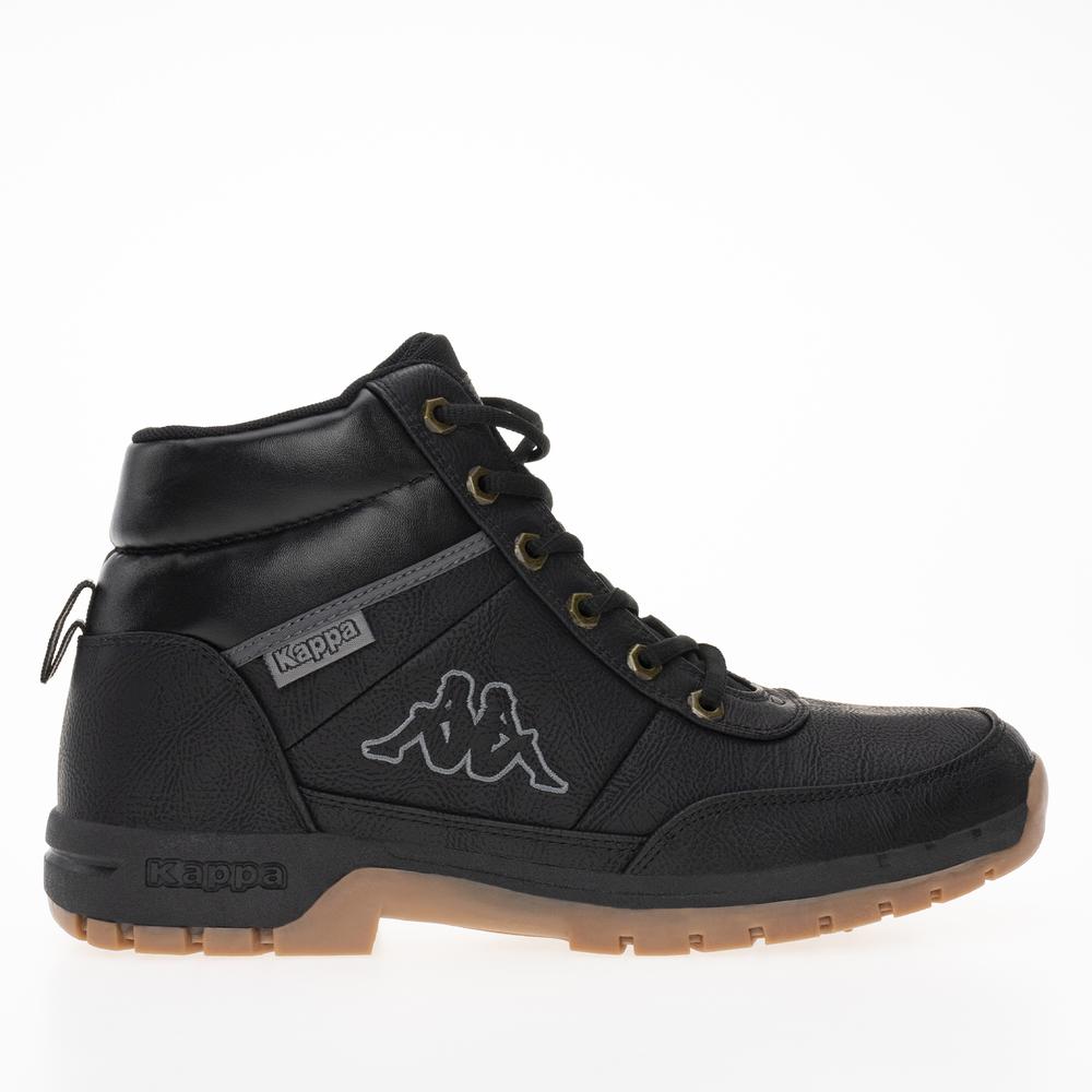 Topánky Kappa Bright Mid Light 242075-1111 - čierne