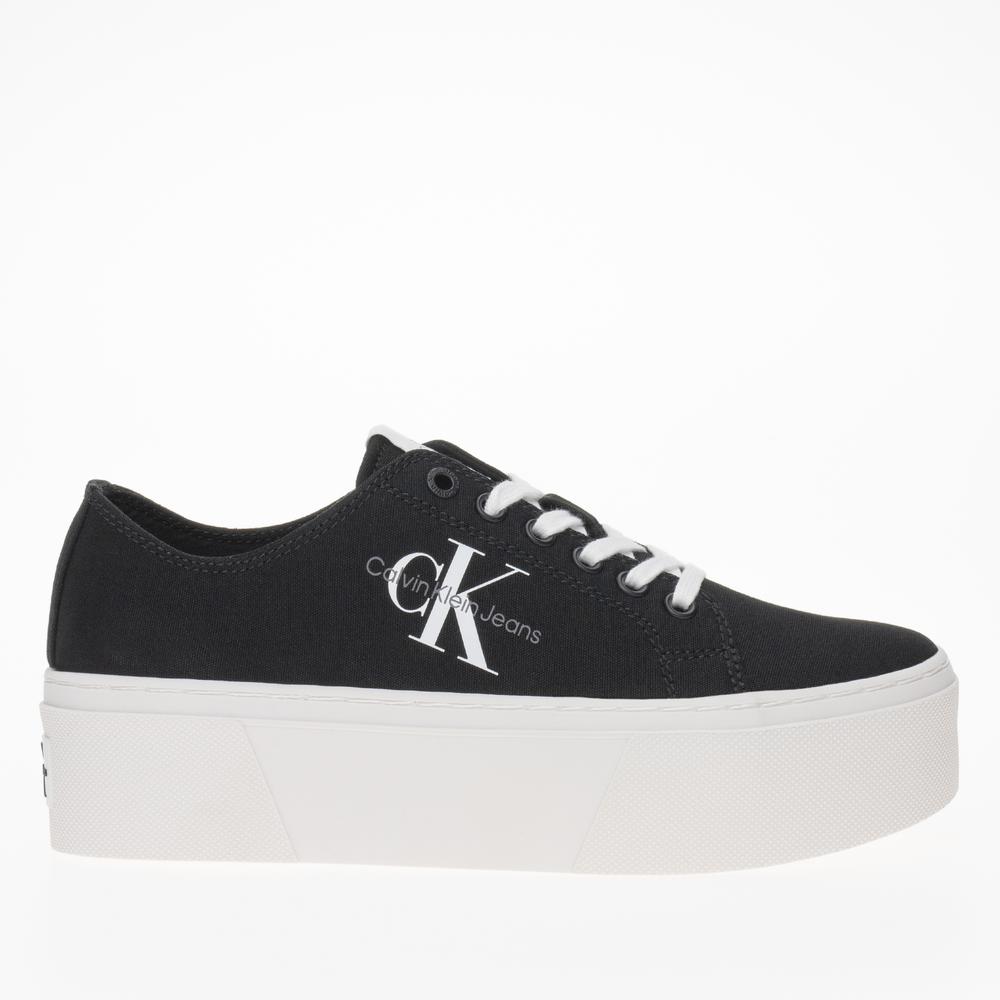 Topánky Calvin Klein Vulc Flatform+ Cupsole Low YW0YW01033-BDS - čierne