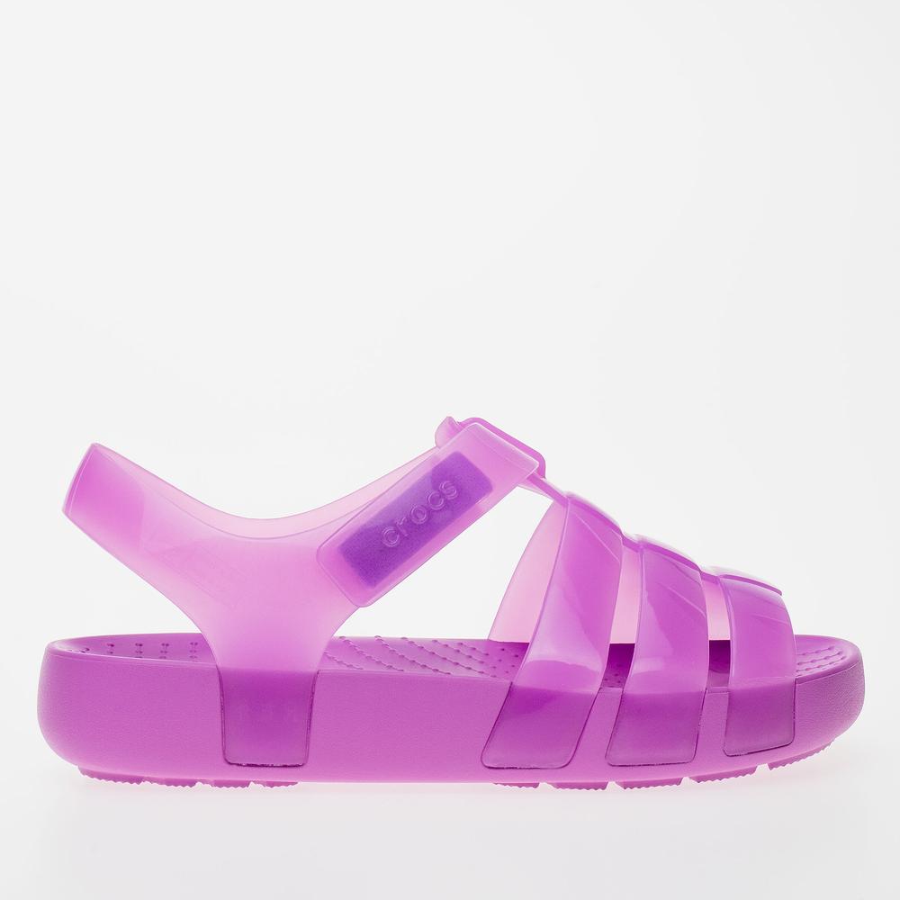Sandále Crocs Isabella Jelly Sandal 209837-6WQ - ružové